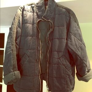 Free People Dolman Quilted Jacket